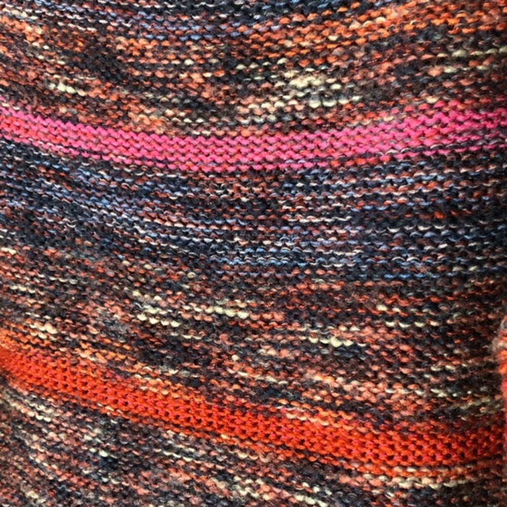 Women's XL multi‎ color soft sweater scoop neck - Picture 3 of 4